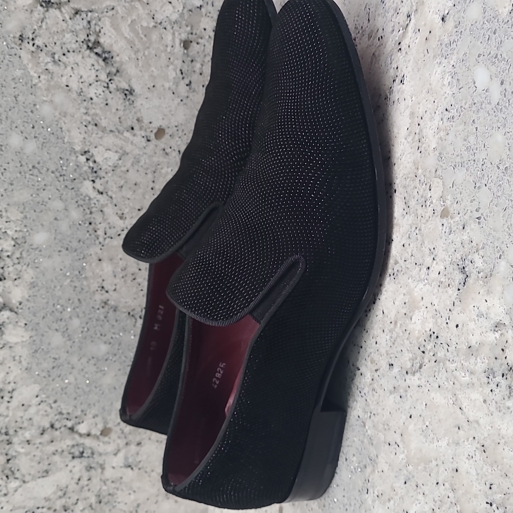 Mezlan Custom Collection Suede Textured Loafers - Picture 5 of 10
